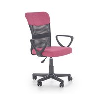 Кресло компьютерное Halmar TIMMY (розовый/черный)